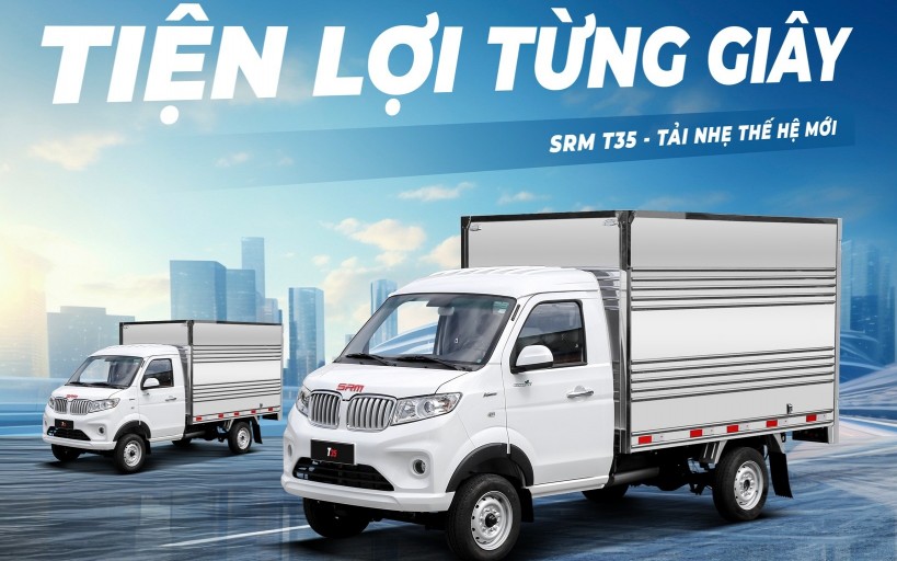 SRM T35 Thùng Kín 850kg